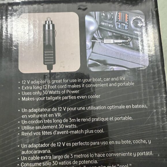 Cooper Cooler Rapid Beverage Wine Chiller Chill on Demand TailGater New In Box - Picture 4 of 6